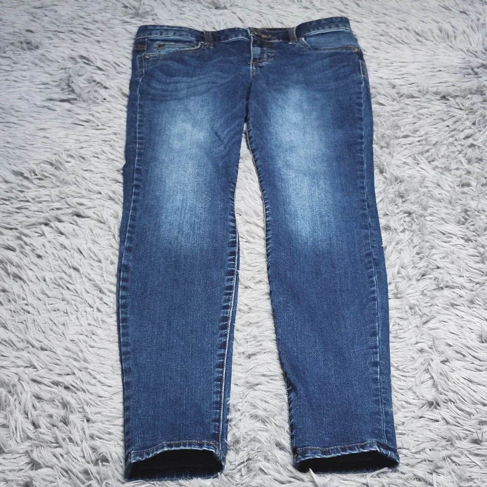 KUT from the Kloth Jeans Womens Size 6 Mia Toothpick Skinny Blue Denim Stretch‎